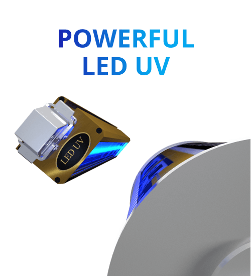 Powerful LED UV lamps for drying and curing from Benford UV